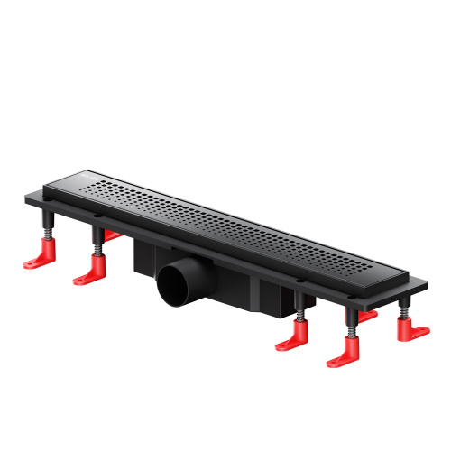 картинка W02SC-P11-050-01BM PrimeFlow Трап для душа линейный универс затвор Cut Gradient 50см цвет черн мат от магазина Сантехстрой