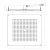 картинка BOSSINI DREAM-CUBE  Верхний душ 470 x 470 mm, цвет: черный матовый от магазина Сантехстрой