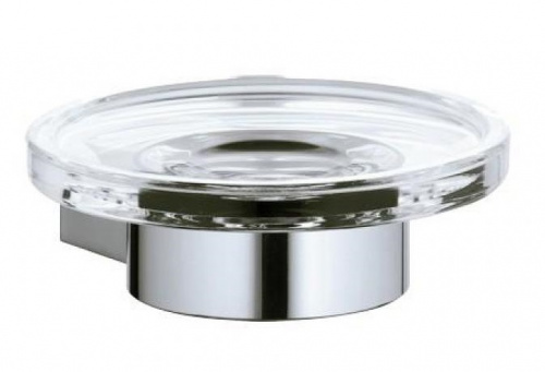 картинка Мыльница стеклянная Keuco Plan 14955 019000 Хром от магазина Сантехстрой