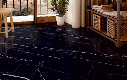 картинка Плитка керамогранитная AZARIO PORTORO NERO 60х120 High Glossy (P4120821120HG) от магазина Сантехстрой