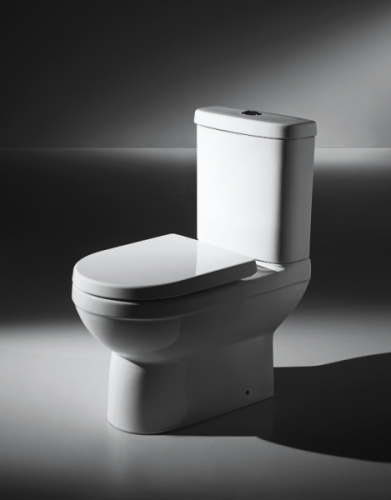 картинка Унитаз-компакт Bravat cx01019uw-p-rus Белый от магазина Сантехстрой