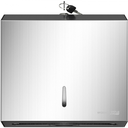 картинка Диспенсер бумажных полотенец WasserKRAFT K-10091 Хром от магазина Сантехстрой