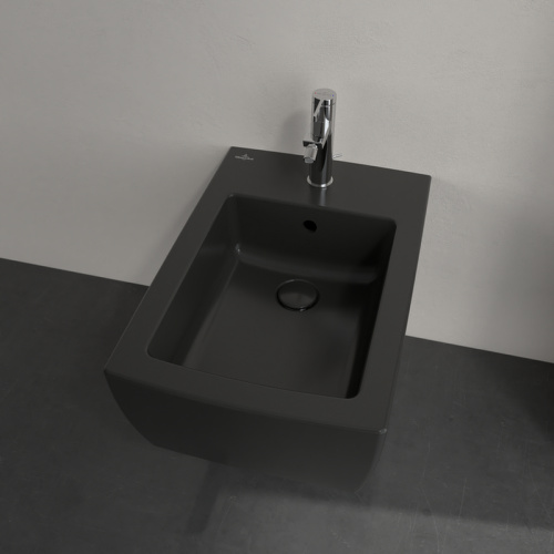 картинка Биде Villeroy&Boch Memento 2.0 443300S5 подвесное Ebony от магазина Сантехстрой