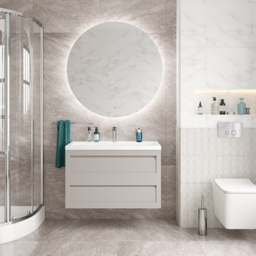 картинка Зеркало 100x100 см Art&Max Sanremo AM-San-1000-DS-F от магазина Сантехстрой