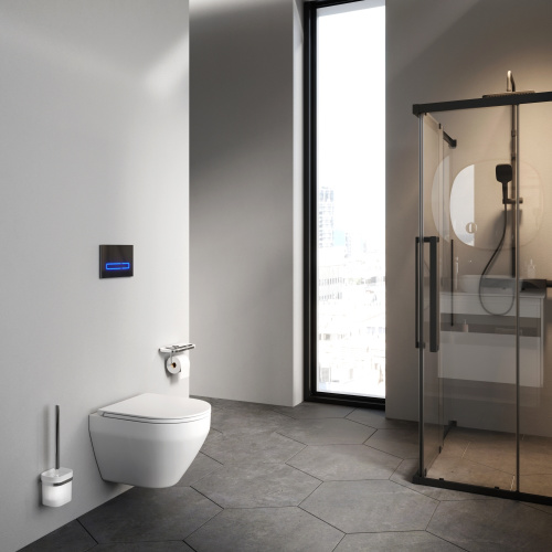 картинка C701700SC Spirit V2.0 подвесной унитаз FlashClean с сиденьем микролифт от магазина Сантехстрой