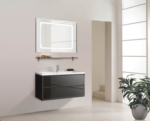 картинка Зеркало AQUATON (Акватон) 1a136902rn010 Белое от магазина Сантехстрой