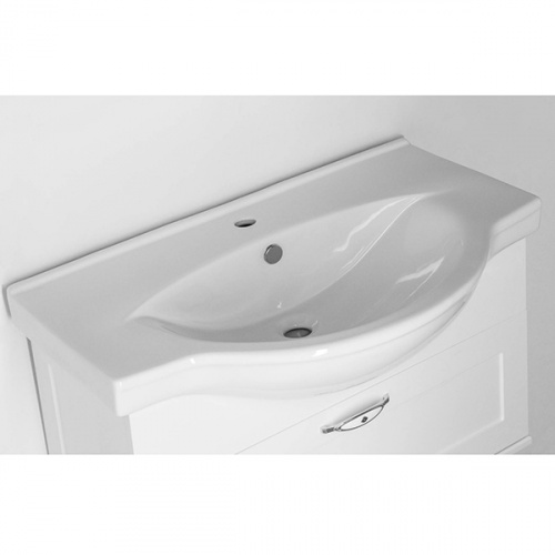 картинка Раковина Sanita Luxe Classic Luxe 80 CLS80SLWB01 Белая от магазина Сантехстрой