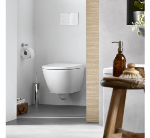 картинка Унитаз подвесной + сиденье Duravit D-Neo Rimless с креплением Durafix, белый (45770900A1) от магазина Сантехстрой