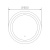 картинка Зеркало Haiba с LED подсветкой 60x60 (HB662) магазин Сантехстрой являющийся официальным дистрибьютором в России картинка Зеркало Haiba с LED подсветкой 60x60 (HB662) от магазина Сантехстрой