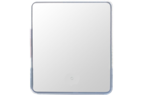 картинка Зеркало-шкаф Style Line "каре 50x80 левое" с подсветкой, сенсор на зеркале СС-00002372 от магазина Сантехстрой