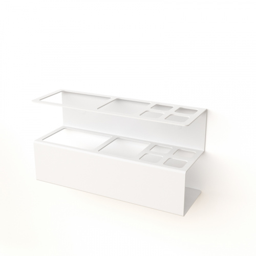 картинка Держатель для хранения зубных щеток и аксессуаров для ванны,  белый REXANT от магазина Сантехстрой