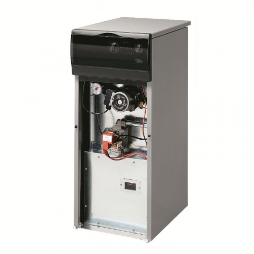 картинка Котел газовый напольный BAXI SLIM 1.490iN одноконтурный с открытой камерой сгорания 49 кВт от магазина Сантехстрой