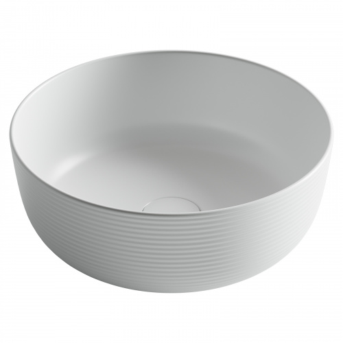 картинка Раковина-столешница Ceramica Nova цвет Белый Круглая CN6073MW от магазина Сантехстрой