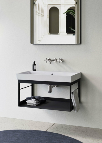 картинка Раковина GSI Nubes 80 9622011 Белая от магазина Сантехстрой