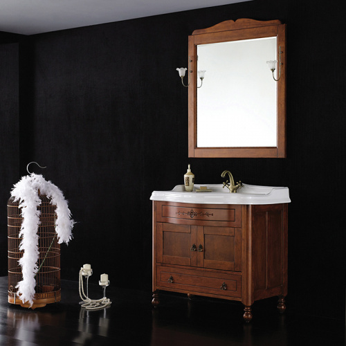 картинка Зеркало BelBagno Novanta BB01S/ACA 85 ciliegio от магазина Сантехстрой