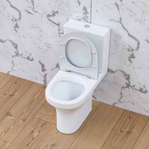картинка DX35C8600SC Skyline унитаз-компакт безободковый с сиденьем микролифт от магазина Сантехстрой