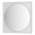 картинка Зеркало с LED-подсветкой настенное ECLIPSE DEFESTO 80x80 см, DF 2228 от магазина Сантехстрой