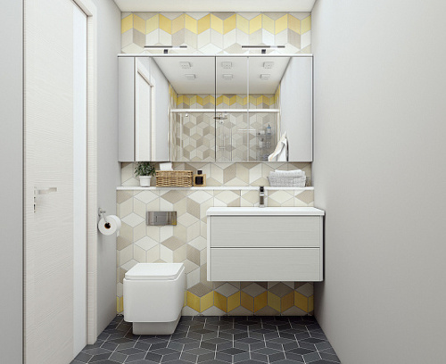 картинка Тумба Акватон Брук 20 1A201703BCDL0 Дуб латте от магазина Сантехстрой