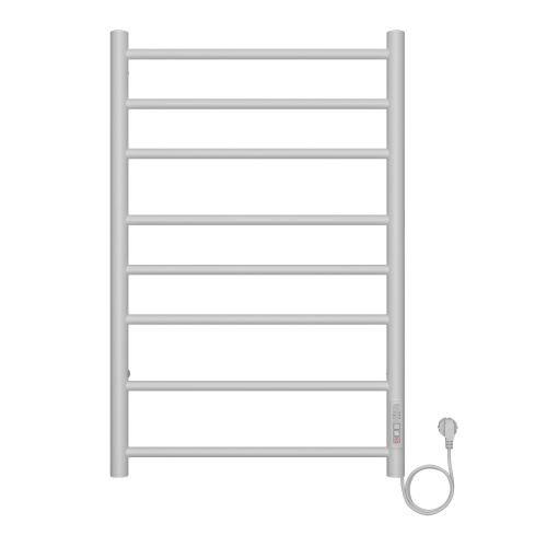 картинка Полотенцесушитель электрический AZARIO PARMA 500/800 8 секций, диммер справа, белый (AZ10858W) от магазина Сантехстрой