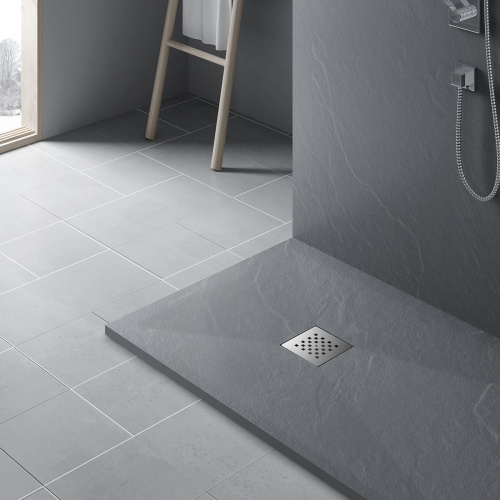 картинка Поддон из камня  VST-4SR9016G, 1600*900, серый от магазина Сантехстрой