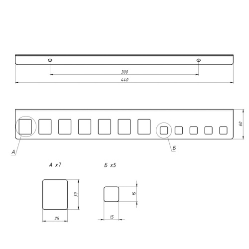 картинка Держатель-органайзер для пассатижей,  плоскогубцев или клещей,  настенный,  черный REXANT от магазина Сантехстрой