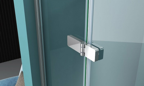 картинка Душевая дверь BelBagno Kraft 100 KRAFT-B-12-60/40-C-Cr-L профиль Хром стекло прозрачное от магазина Сантехстрой