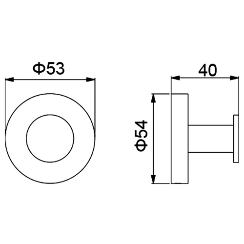 картинка Крючок Timo Saona белый матовый (13011/16) от магазина Сантехстрой