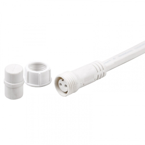 картинка Набор Белт-Лайт 10 м,  белый каучук,  30 ламп,  цвет Теплый белый,  IP65, соединяется от магазина Сантехстрой