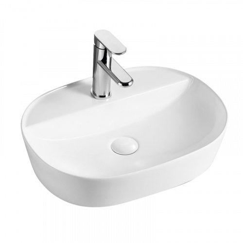 картинка Раковина Azario 505х385х120 накладная, белый (AZ-2202) от магазина Сантехстрой