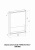 картинка Зеркало-шкаф Reflection Box White LED 600х800 RF2422WH от магазина Сантехстрой