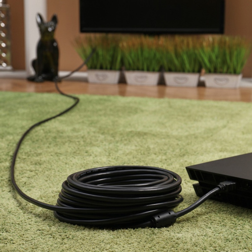 картинка Кабель HDMI - HDMI 1.4, 15м,  Gold REXANT от магазина Сантехстрой