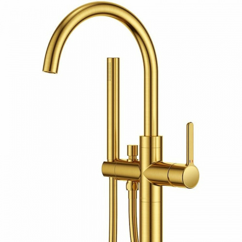 фото смеситель для ванны cezares eco eco-vdp-boro брашированное золото