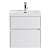 картинка Тумба под раковину подвесная BelBagno PIETRA MINI-500AS-2C-SO-BL Bianco Lucido от магазина Сантехстрой