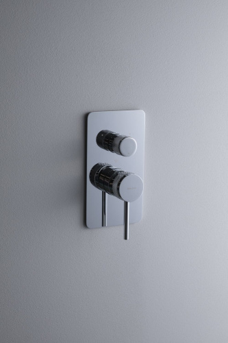 фото смеситель для ванны allen brau priority 5.31a11-00 (с внутренней частью) хром