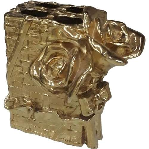 картинка Держатель для зубных щеток Art&Max Rose AM-B-0091B-Do Золото от магазина Сантехстрой