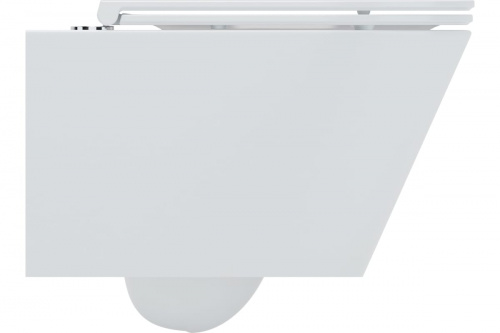 картинка Подвесной безободковый унитаз Art&Max BARI с вихревым смывом, в комплекте с креплением AM822-V от магазина Сантехстрой