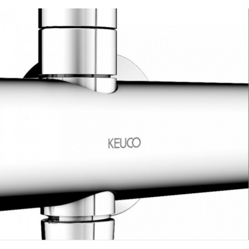 картинка Душевая система с термостатом Keuco PLAN BLUE 53926 012321 хром от магазина Сантехстрой