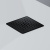 картинка W02BD-P11-010-01BM PrimeFlow Трап для душа точечный мокрый затвор Cut Gradient 10см цвет черн мат от магазина Сантехстрой