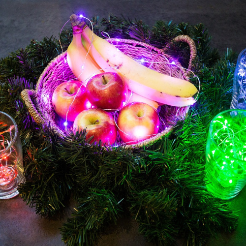 картинка Еловый венок NEON-NIGHT Ø 60см,  ПВХ от магазина Сантехстрой