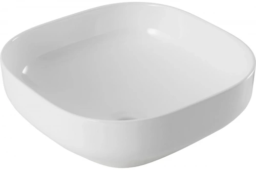картинка Раковина керамическая накладная Aquanet ELEGANT-1 380x380x150, белый (326058) 00326058 от магазина Сантехстрой