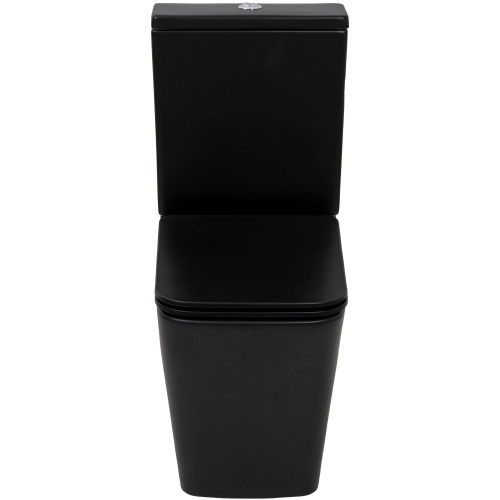 картинка Унитаз-компакт MELANA MLN-310306MB матовый черный от магазина Сантехстрой