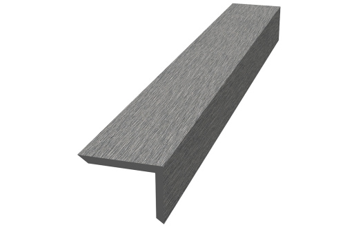 картинка Holzhof, Россия Уголок ДПК для террасной доски NauticPrime, 60*40*2900мм, темно-серый от магазина Сантехстрой