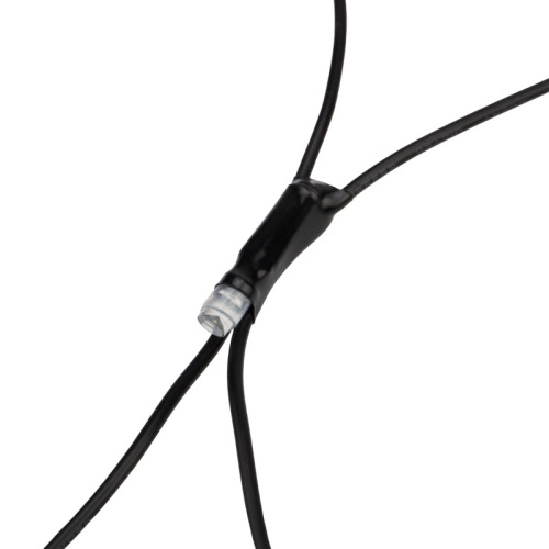 картинка Гирлянда Сеть 2х2х1.5м,  свечение с динамикой,  черный ПВХ,  136 LED,  230 В,  цвет: Белый от магазина Сантехстрой