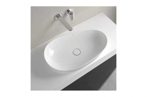 картинка Раковина накладная Villeroy & Boch Antao 650x400x146 мм, альпийский белый 4A74 65 R1 00337445 от магазина Сантехстрой
