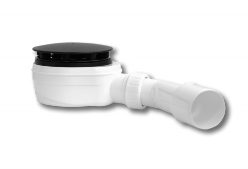 картинка EWBN942 Сифон для душевых поддонов 90/40 черный низкий PLASTBRNO от магазина Сантехстрой