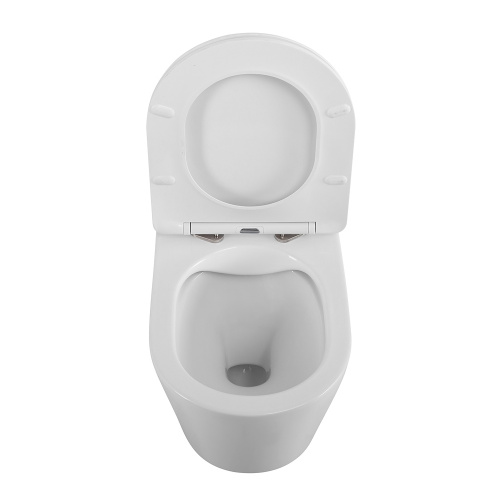 картинка Унитаз подвесной безободковый с сиденьем BelBagno FLAY-R BB053CHR/SC от магазина Сантехстрой