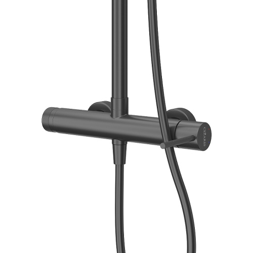 картинка Душевая система Cezares Relax RELAX-CD-NOP Черная матовая от магазина Сантехстрой