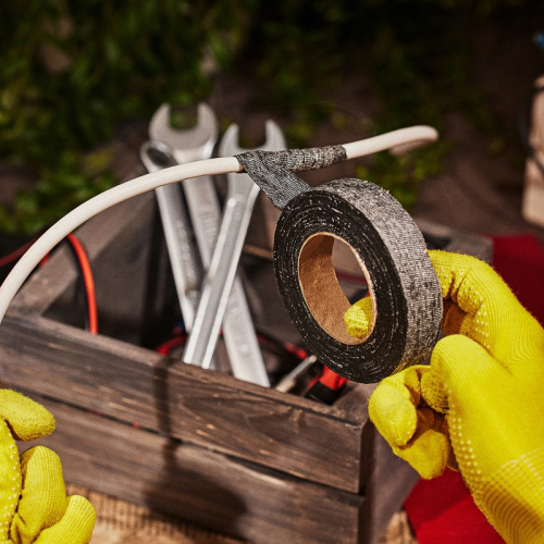 картинка Изолента х/б 20х0,35 мм (ролик 8,3 м/110 г) (1-ПОЛ) REXANT от магазина Сантехстрой