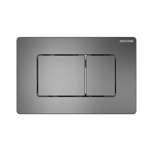 картинка Комплект 3 в 1: Grossman инсталляция 900.K31.01.000+клавиша 700.K31.04.42M.42M графит сатиновый+унитаз GR-4479SQ, 3 места от магазина Сантехстрой