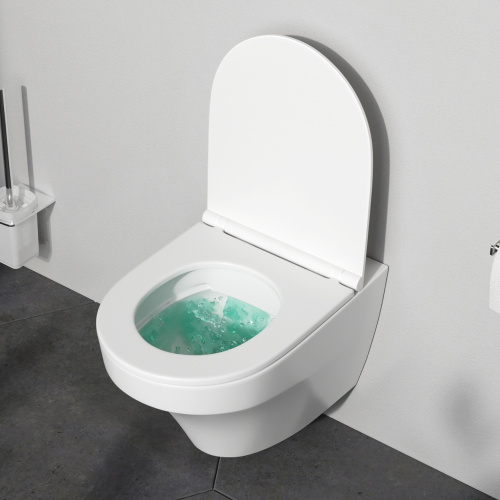 картинка C501700WH Inspire подвесной унитаз FlashClean от магазина Сантехстрой